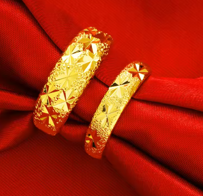 Gold Color Ring for Women & Man Star Open Ring Adjustable Anillo Bague Wedding Band Engagement Jewelry