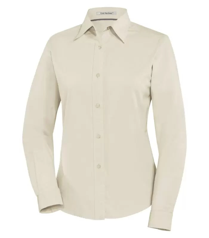 CHEMISE TISSÉE À MANCHES LONGUES POUR FEMME COAL HARBOUR® ENTRETIEN FACILE