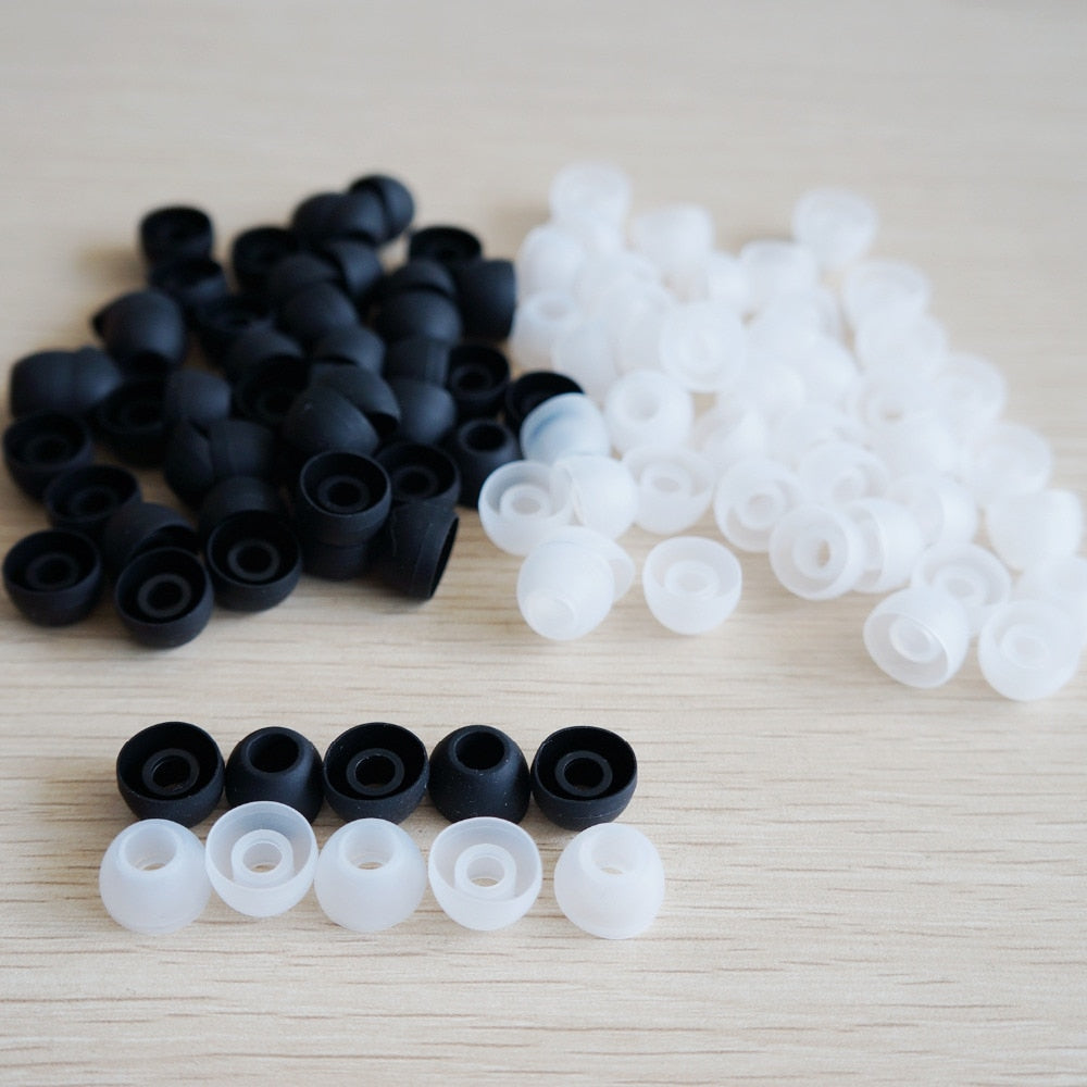 Paire de housses de rechange en silicone souple pour écouteurs intra-auriculaires HTC