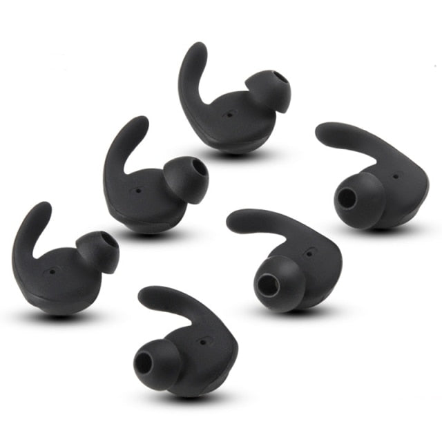 Paire d'embouts d'écouteurs en silicone souple, crochets d'oreille pour casque Huawei xSport/Honor AM61
