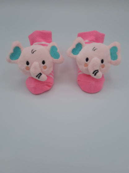Plush new born Baby Socks Non-slip Cotton Cartoon Doll Infant Socks fashion Toddler Girls Boys Soft Cute Boots Baby Clothing