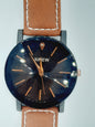Men Genuine XINEW Brand Watches Students Fashion Leather Band Sports Gift Date Quartz Watch