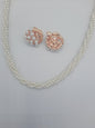 Elegant Style white Black & Green pearl sets for elegant ladies - NATASHAHS