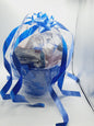 Gift basket with personal care make up items