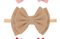 Baby Girl Headband Infant Hair Accessories Bowknot Band Big Bowknot Newborn Headwear Tiara Headwrap Gift Toddlers Bandage Ribbon - NATASHAHS