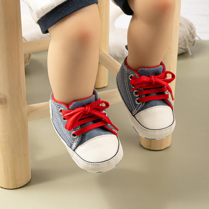 New Baby Shoes Baby Boys Girls Shoes Flash Sports Crib Shoes Infant First Walkers Toddler Soft Sole Anti-slip Baby Sneakers - NATASHAHS
