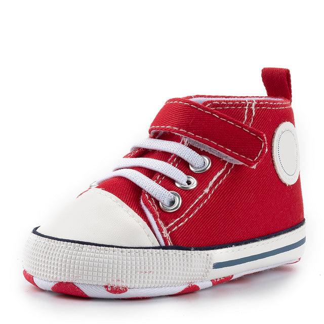 New Baby Shoes Baby Boys Girls Shoes Flash Sports Crib Shoes Infant First Walkers Toddler Soft Sole Anti-slip Baby Sneakers - NATASHAHS