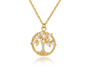Tree of Life Necklace for Women Stainless Steel Long Chain Pendants Necklaces 2023 Trend Choker Aesthetic Jewelry collares mujer