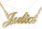 Classic style name necklace in 3 different platings - NATASHAHS