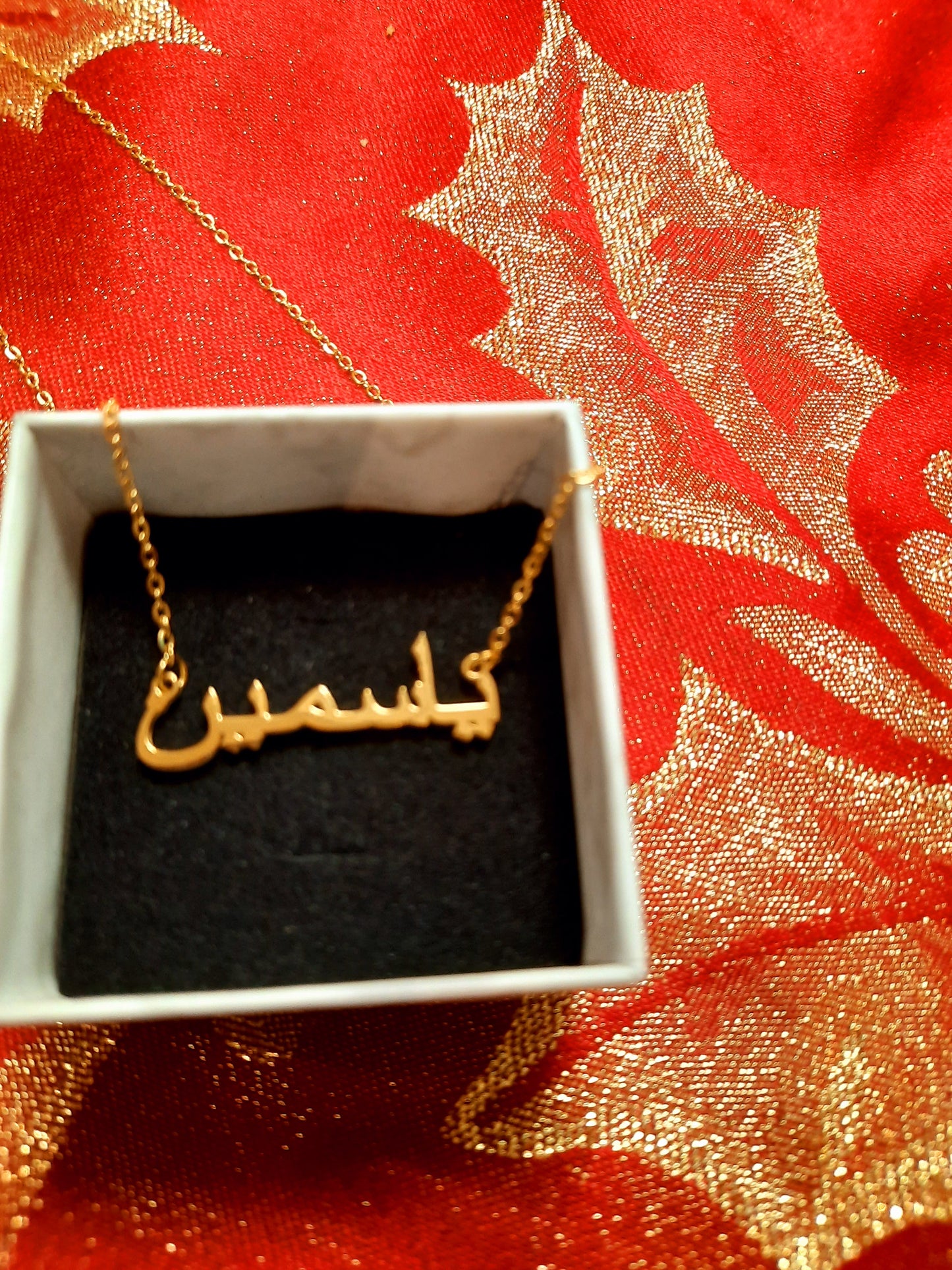 Ready to wear Arabic urdu name necklaces - NATASHAHS