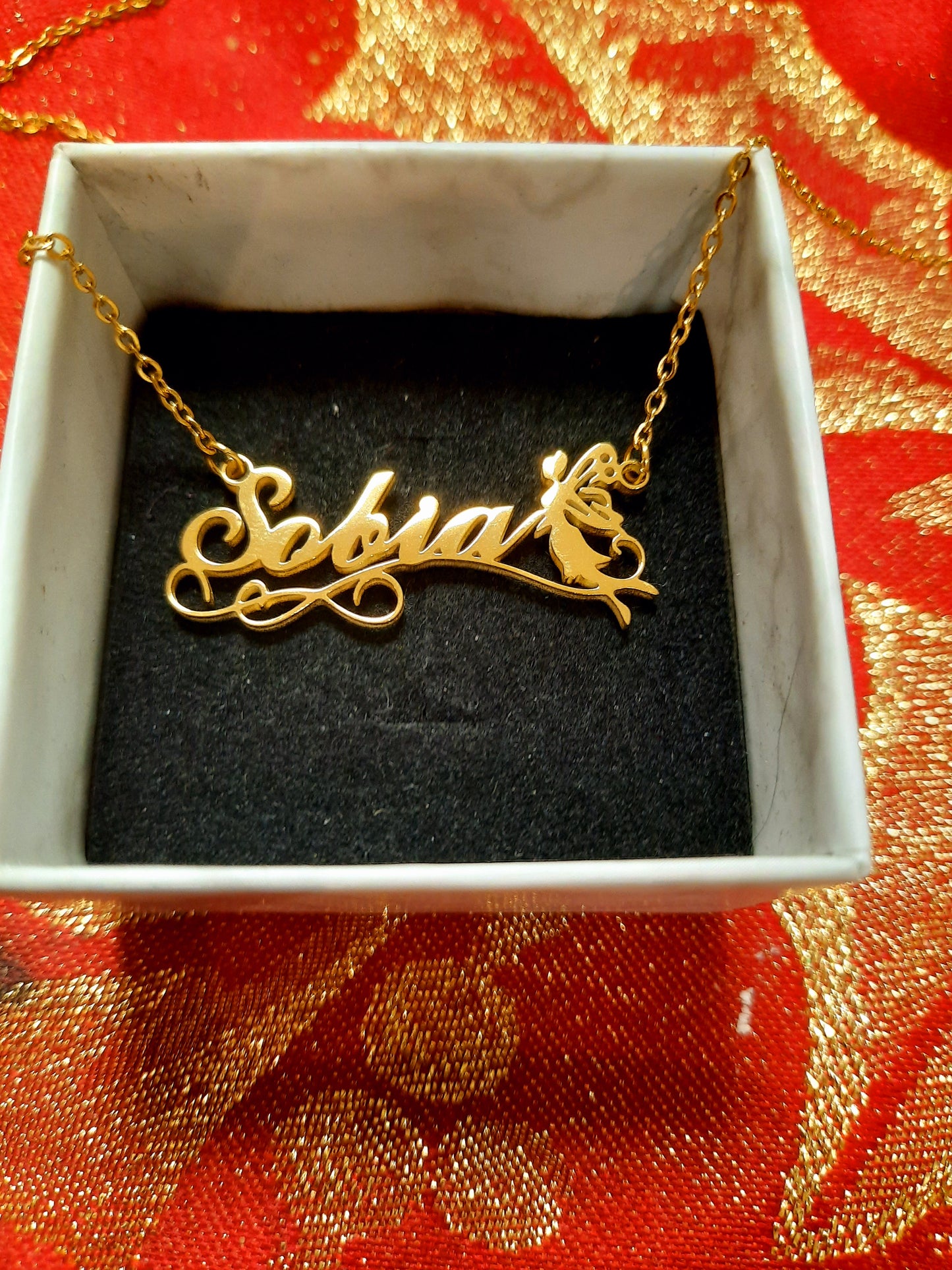 Ready to wear Arabic urdu name necklaces - NATASHAHS