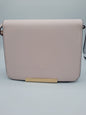 Light pink color book shape evening over the shoulder bag - NATASHAHS