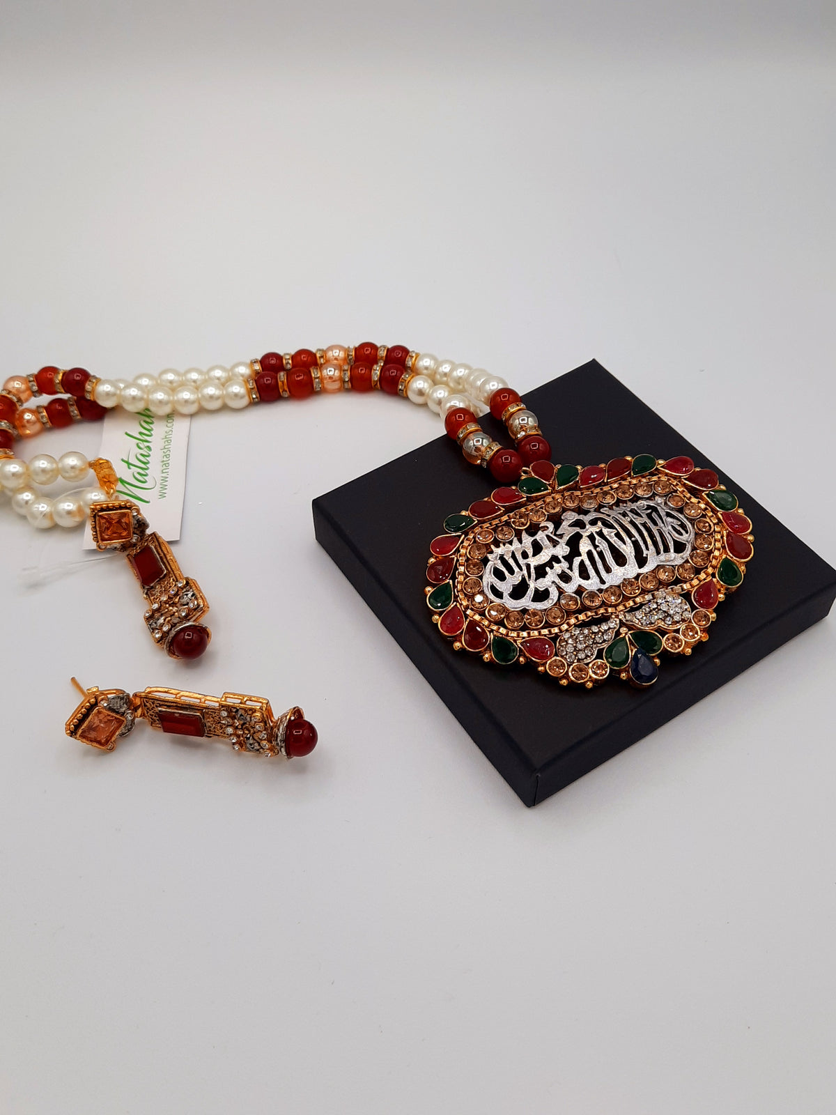 Allah Name Necklace-NS-00130-8001 - NATASHAHS