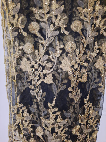designer dress  in  black and replica designer replica A copy