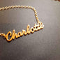 Ready to wear ENGLISH AMERICAN name necklaces - NATASHAHS
