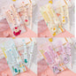 2pcs/set Cute Kids Hairdressing Comb Anti-static Pointed Tail Comb for Girls Strawberry Fruit  Hair Cmb Kids Hair Comb - NATASHAHS