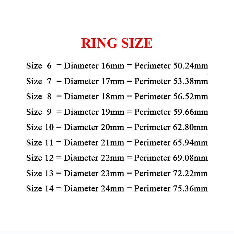 Acheerup Engrave Name Stainless Steel 6mm Men Wedding Zircon Ring Personalized Wedding Jewelry Engagement Gift For Lovers - NATASHAHS