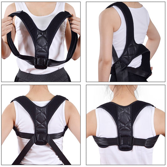 Adjustable Posture Corrector for Men and Women Back Posture Brace Clavicle Support Stop Slouching and Hunching Back Trainer - NATASHAHS