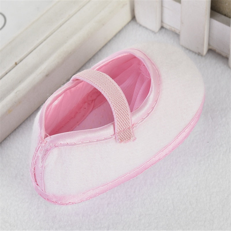 Baby Girl Shoes First Walkers Lace Floral Newborn Baby Shoes Princess Infant Toddler Baby Shoes for Girls Party - NATASHAHS