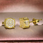 Fashion Zircon Earrings Earclip Engagement Earrings for Women Princess Jewelry Cute Girl Accessories Birthday Anniversary Gift