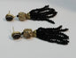 Jelly Fish Style Green colored layered handing bead strands - NATASHAHS