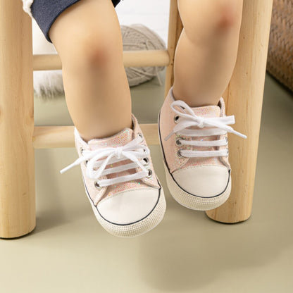 New Baby Shoes Baby Boys Girls Shoes Flash Sports Crib Shoes Infant First Walkers Toddler Soft Sole Anti-slip Baby Sneakers - NATASHAHS