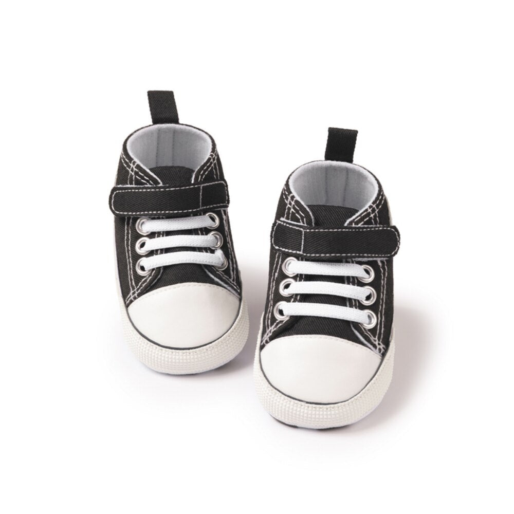 New Baby Shoes Baby Boys Girls Shoes Flash Sports Crib Shoes Infant First Walkers Toddler Soft Sole Anti-slip Baby Sneakers - NATASHAHS