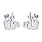 Stainless Steel Allah Islamic Symbol Earrings Men Women Ancient Muslim Jewelry Allah Stud Earrings Best Gift - AliExpress
