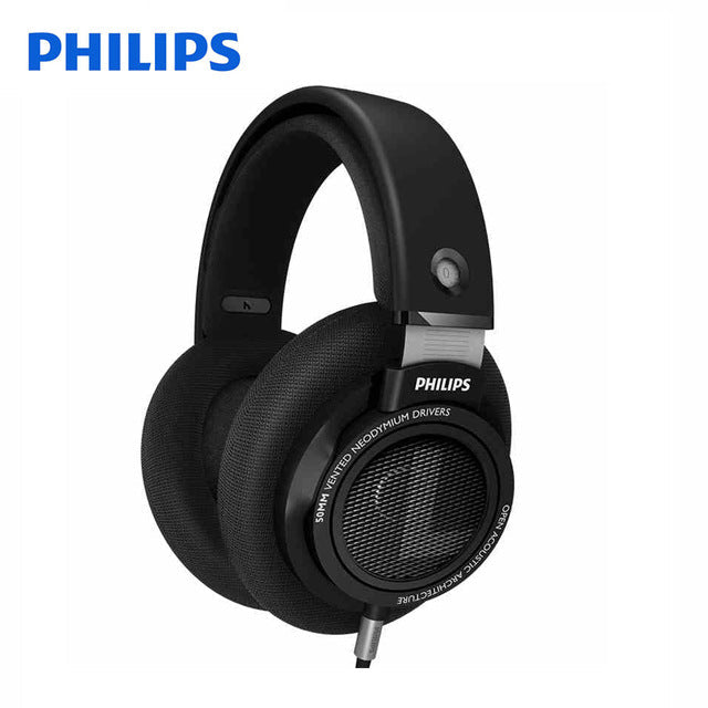 سماعات أذن احترافية SHP9500 من Philips مع سماعات رأس سلكية بطول 3 أمتار