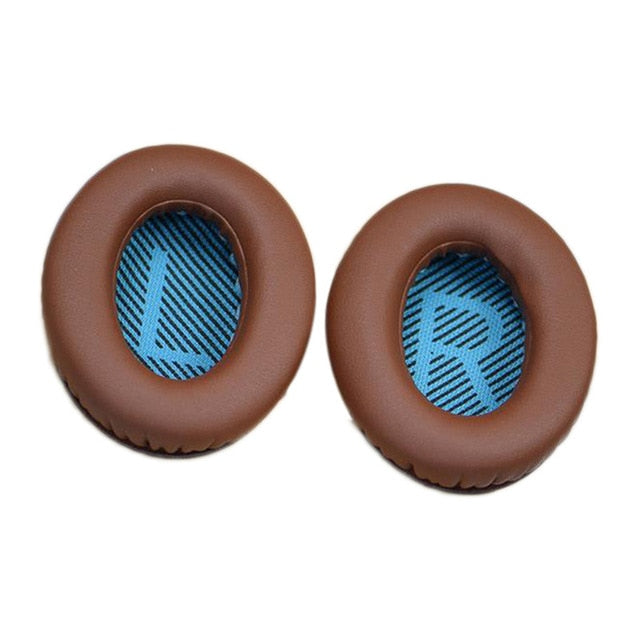 Pair of Replacement Earpads Cushion Cover Fit For BOSE QC35 QC25 QC15 AE2 Headphone Memory Foam Pads Ear Cover Repair Parts - NATASHAHS
