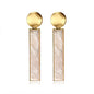 Natashahs Statement Drop Earrings For Women Fashion Vintage Geometric Long Dangle Earrings - NATASHAHS