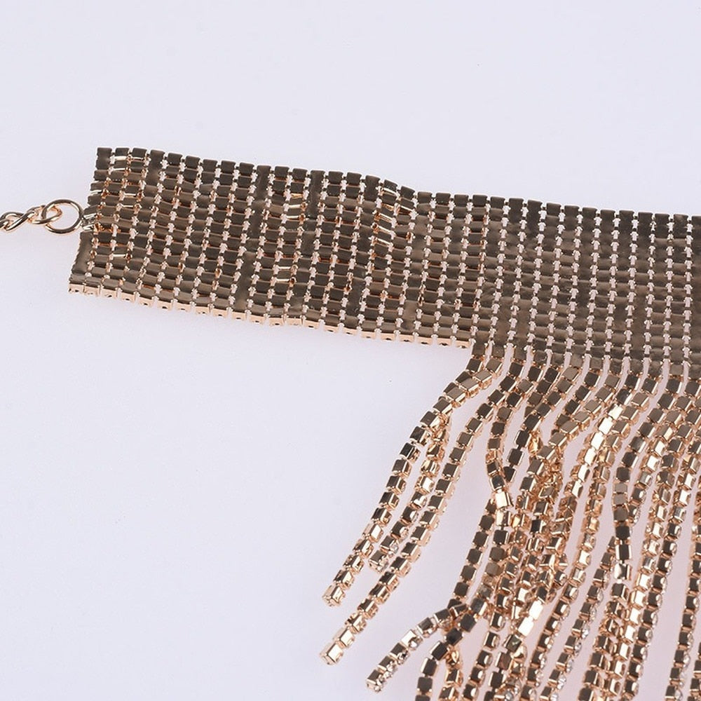 2020 New Full rhinestone Clavicle Necklace - NATASHAHS