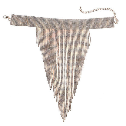 2020 New Full rhinestone Clavicle Necklace - NATASHAHS