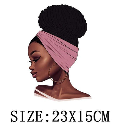 Beautiful Thermo Transfer Sticker On Clothes DIY Iron On Patches For Clothing Washable Women T-shirt Patch Applique - NATASHAHS