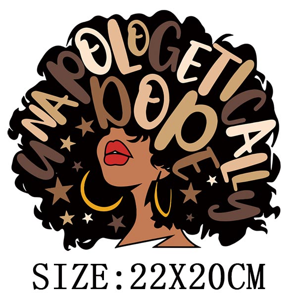 Beautiful Thermo Transfer Sticker On Clothes DIY Iron On Patches For Clothing Washable Women T-shirt Patch Applique - NATASHAHS