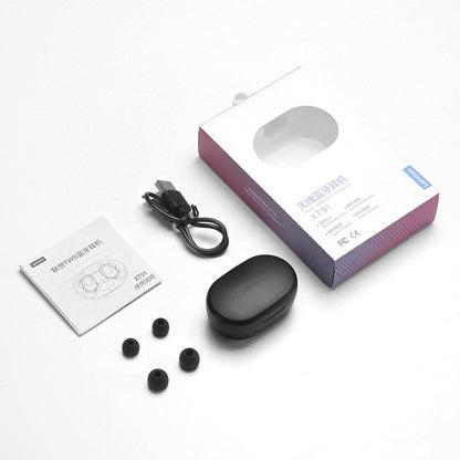 Original Lenovo XT91 TWS Earphone Wireless Bluetooth Headphones AI Control Gaming Headset Stereo bass With Mic Noise Reduction - NATASHAHS