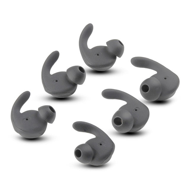 Earbuds Cover In-Ear Tips Soft Silicone Skin Earpiece Ear Hook Buds Replacement for Huawei xSport/Honor AM61 Sports Headset - NATASHAHS