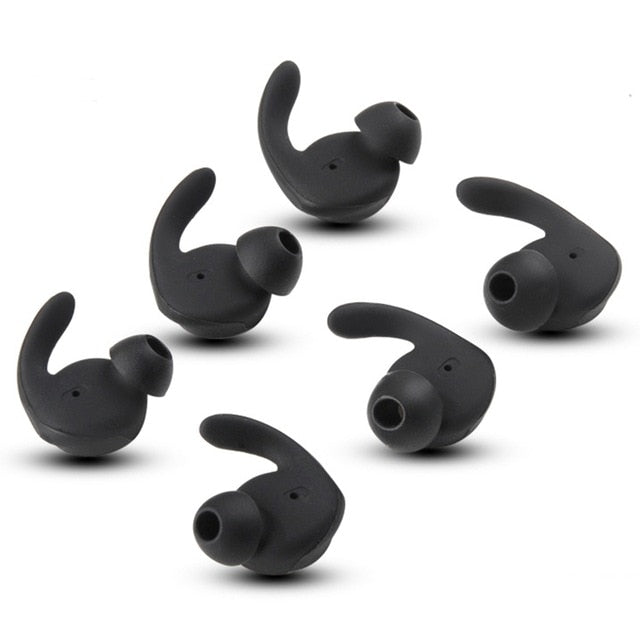 Earbuds Cover In-Ear Tips Soft Silicone Skin Earpiece Ear Hook Buds Replacement for Huawei xSport/Honor AM61 Sports Headset - NATASHAHS