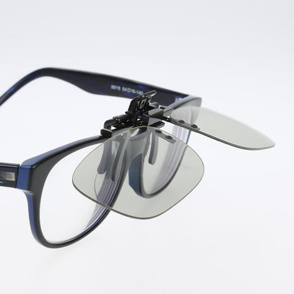 Clip On type Passive Circular 3D Glasses Clip for LG 3D TV Cinema Film 3D Glasses Hanging Frame Myopia Glasses Stereo Clip - NATASHAHS