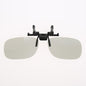 Clip On type Passive Circular 3D Glasses Clip for LG 3D TV Cinema Film 3D Glasses Hanging Frame Myopia Glasses Stereo Clip - NATASHAHS