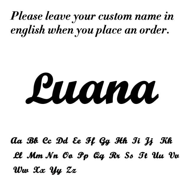 Custom Name Necklace Personalized Steel Color Stainless Steel Necklaces For Women Man Customized Jewelry - NATASHAHS