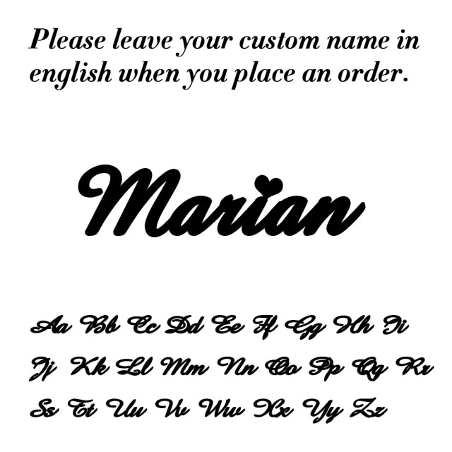 Custom Name Necklace Personalized Steel Color Stainless Steel Necklaces For Women Man Customized Jewelry - NATASHAHS