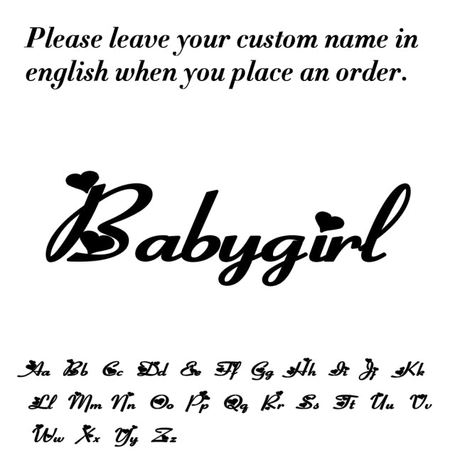 Custom Name Necklace Personalized Steel Color Stainless Steel Necklaces For Women Man Customized Jewelry - NATASHAHS