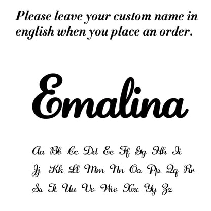 Custom Name Necklace Personalized Steel Color Stainless Steel Necklaces For Women Man Customized Jewelry - NATASHAHS