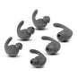 Pair of Earbuds Cover In-Ear Tips Soft Silicone Skin Earpiece Ear Hook Buds for Huawei xSport/Honor AM61 Headset