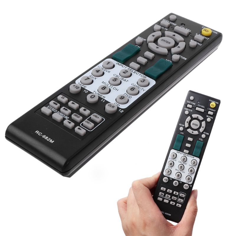 Remote Control Replacement for Onkyo Power Amplifier AV Receiver Controller RC-682M RC-681M RC-606S RC-607M SR603/502/504 - NATASHAHS
