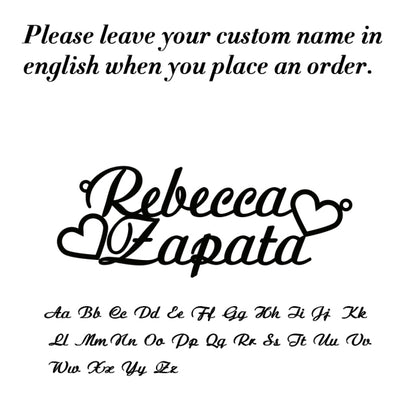 Custom Name Necklace Personalized Steel Color Stainless Steel Necklaces For Women Man Customized Jewelry - NATASHAHS