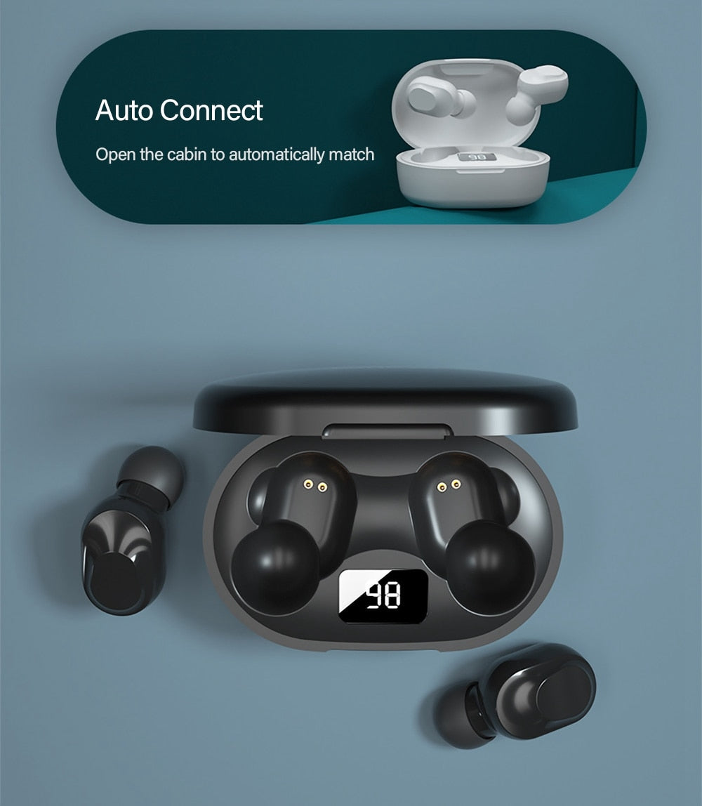 Original Lenovo XT91 TWS Earphone Wireless Bluetooth Headphones with Control Gaming Headset Stereo bass With Mic Noise Reduction - NATASHAHS