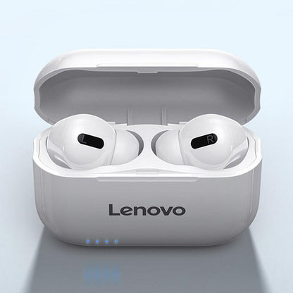 Lenovo LP1S Bluetooth Earphone HD Stereo noise cancelling Wireless Headset Sports TWS Earbuds HiFi With Mic Wireless earbuds