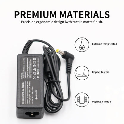 19V 1.58A Battery Charger for Acer Aspire One AOA 10.1" Mini Laptop PA-1300-04 ZG5 D150 D250 KAV10 KAV60 AC Adapter Power Supply - NATASHAHS